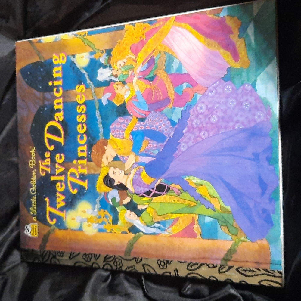 The twelve dancing princesses little golden book mint condition